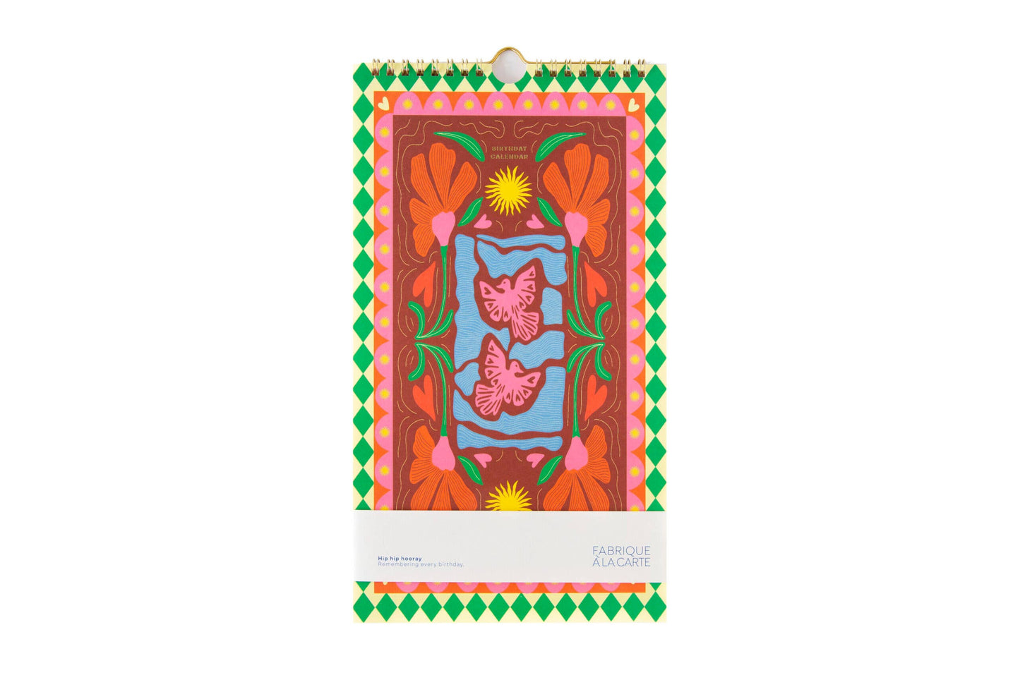 Birthday Calendar - Birds