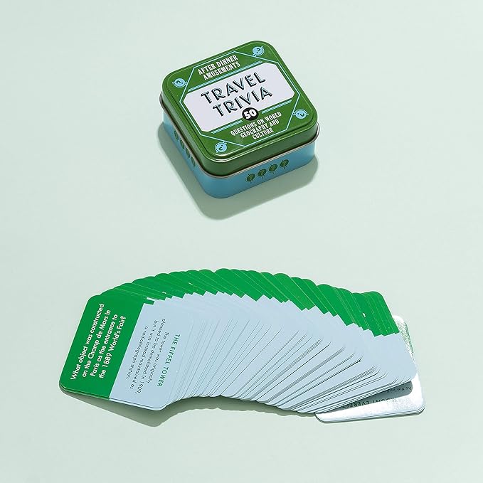 After Dinner Amusements: Travel Trivia