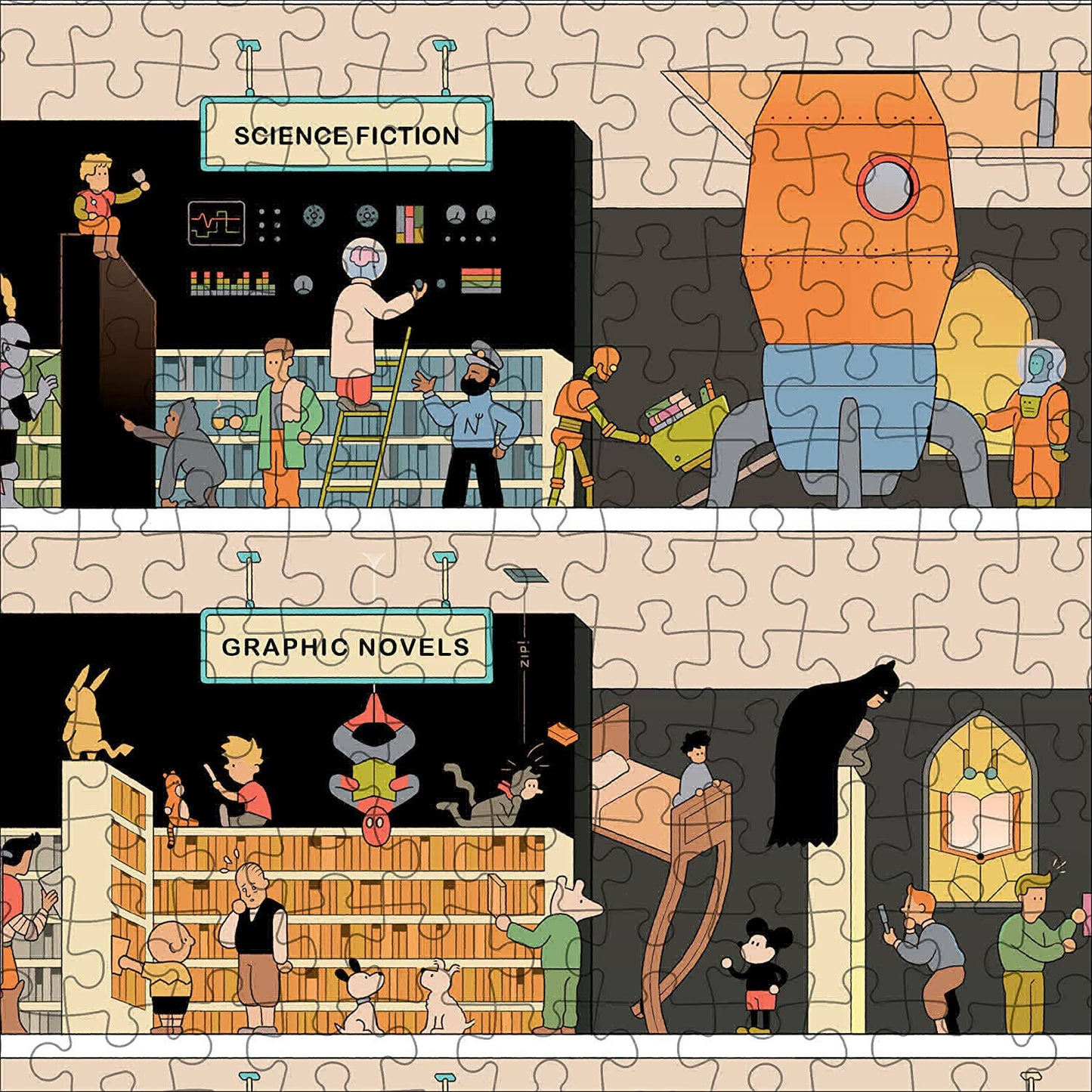 In the Bookstore Puzzle