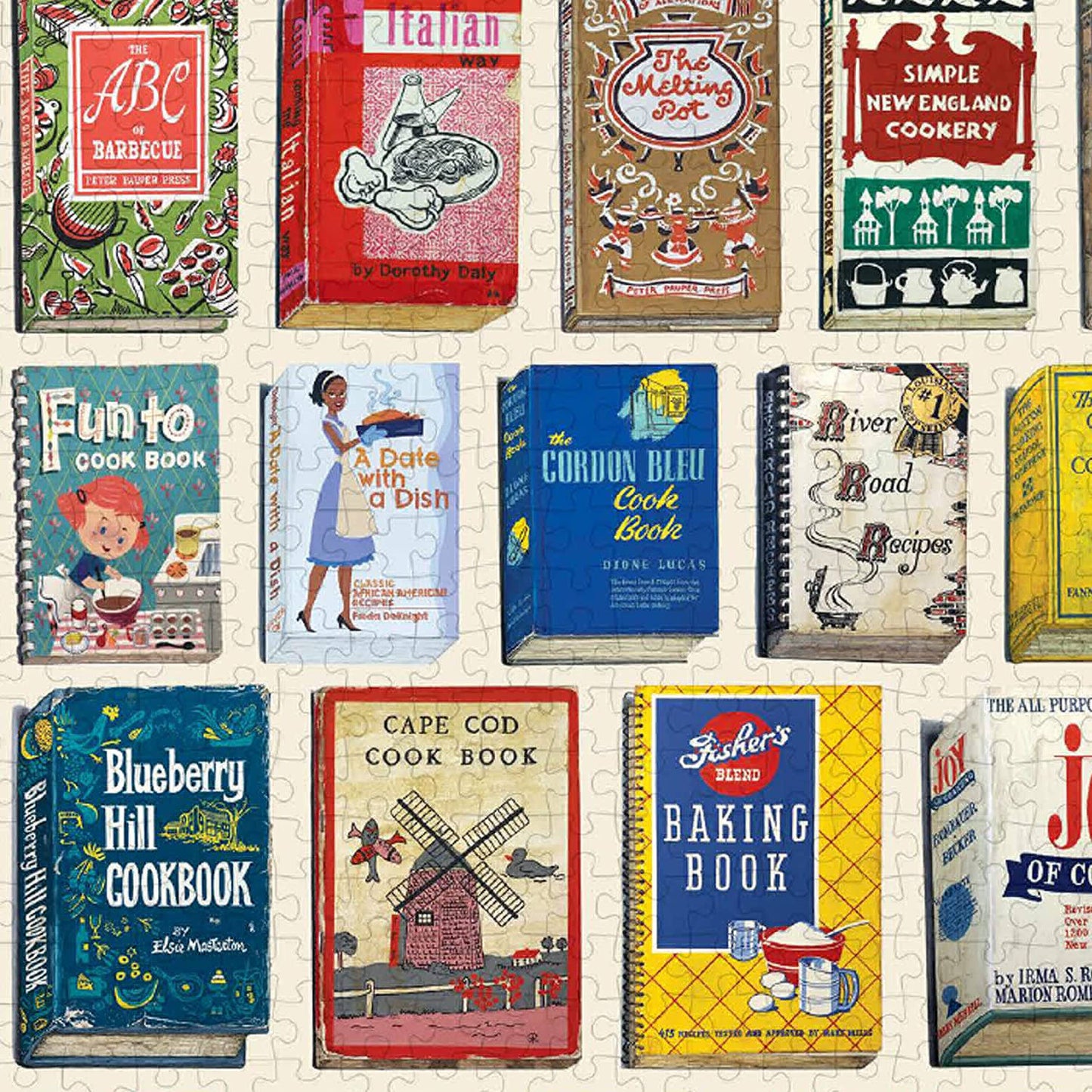 Classic Cookbooks Puzzle