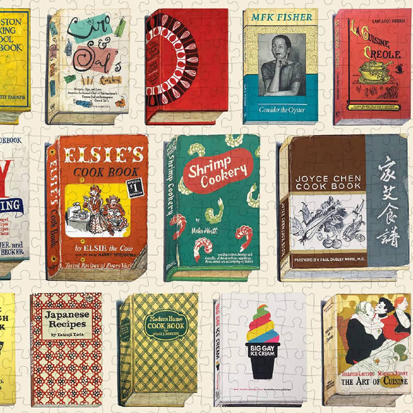 Classic Cookbooks Puzzle