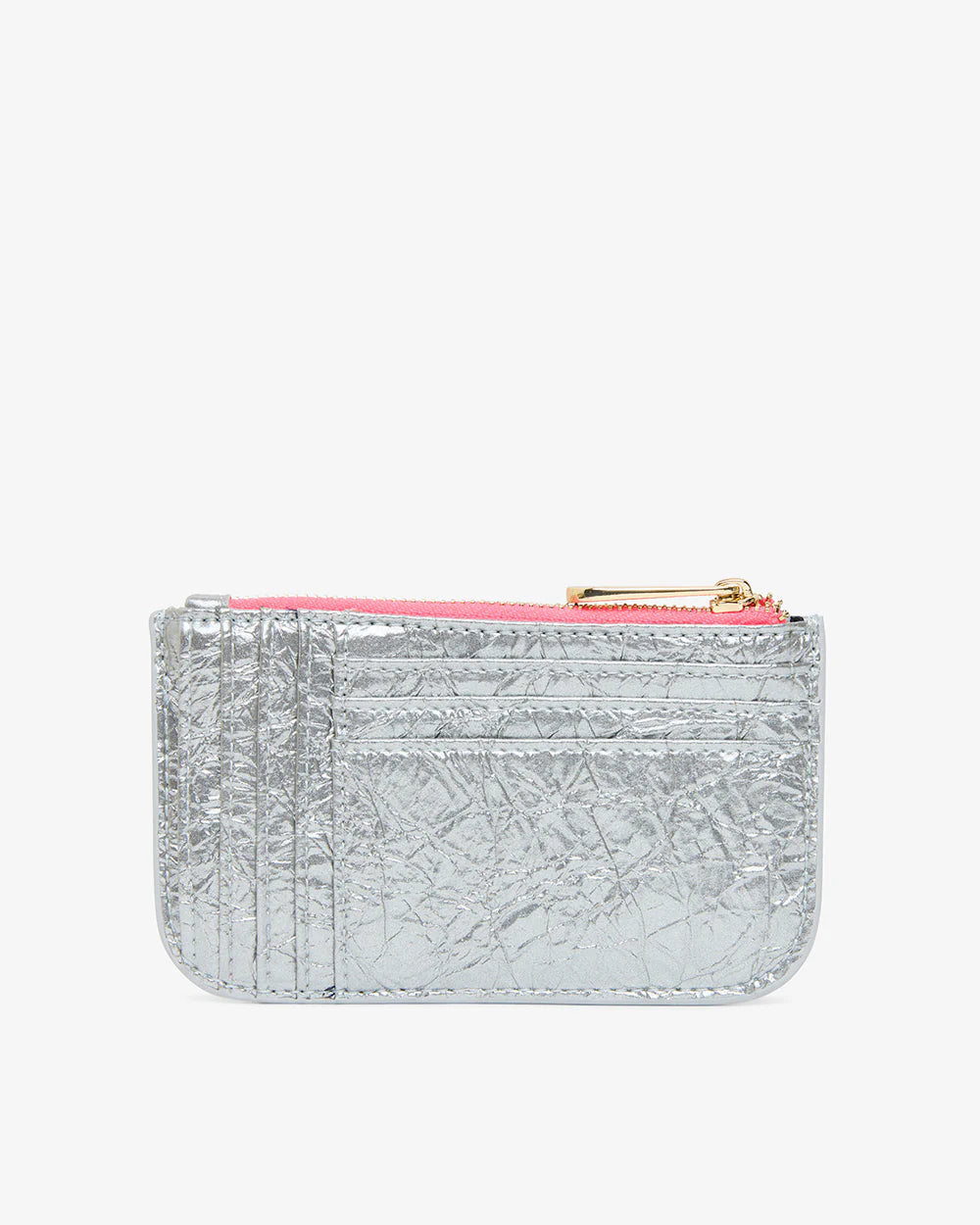 Centro Wallet - Silver Crinkle