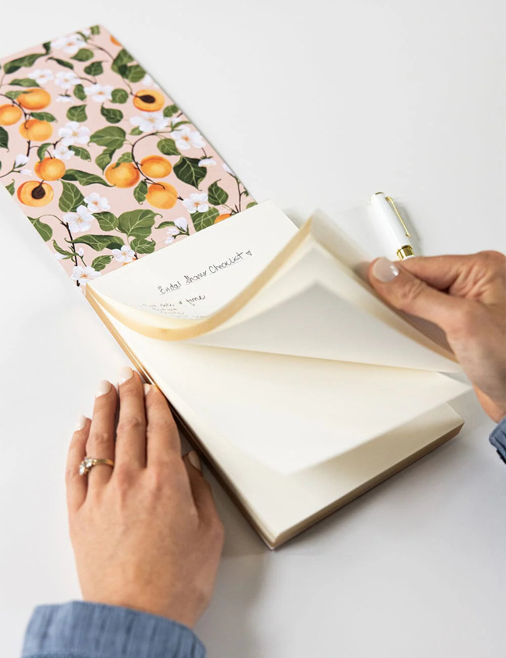 Peaches Notepad Jotter