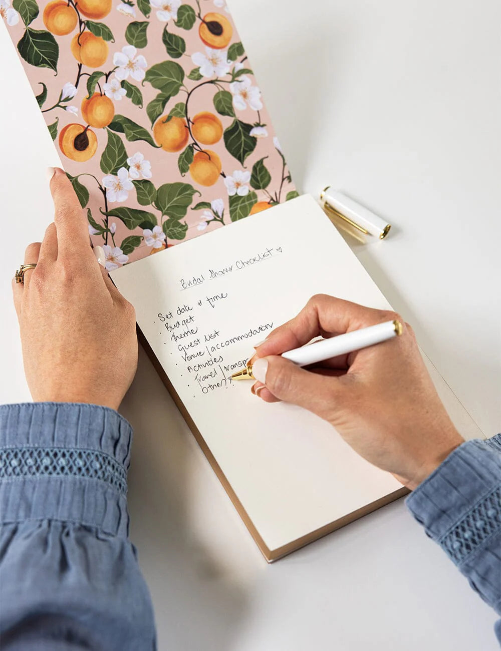 Peaches Notepad Jotter