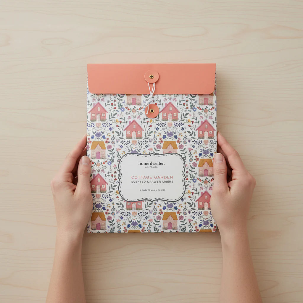 Scented Drawer Liner - Cottage Garden