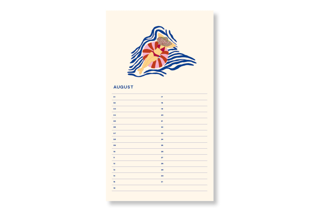 Birthday Calendar - Fabrique Sun