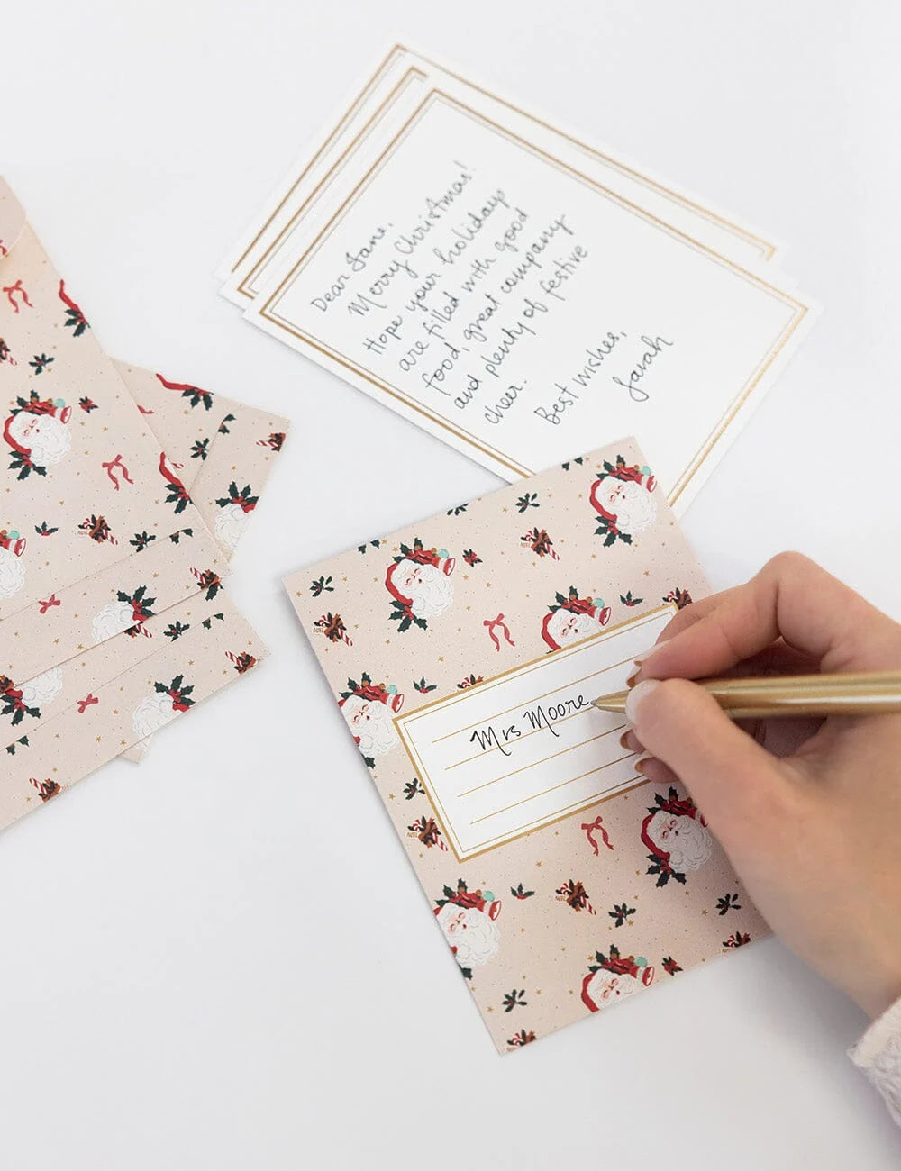 Jingle Bells 4pk Notecard Set