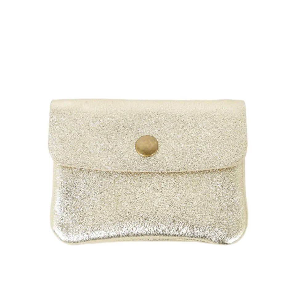 Metallic Gold Coin Purse