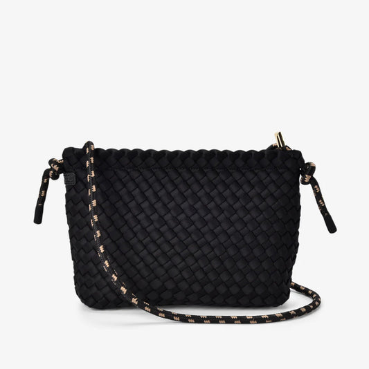 Panama Crossbody - Black Neo Plait