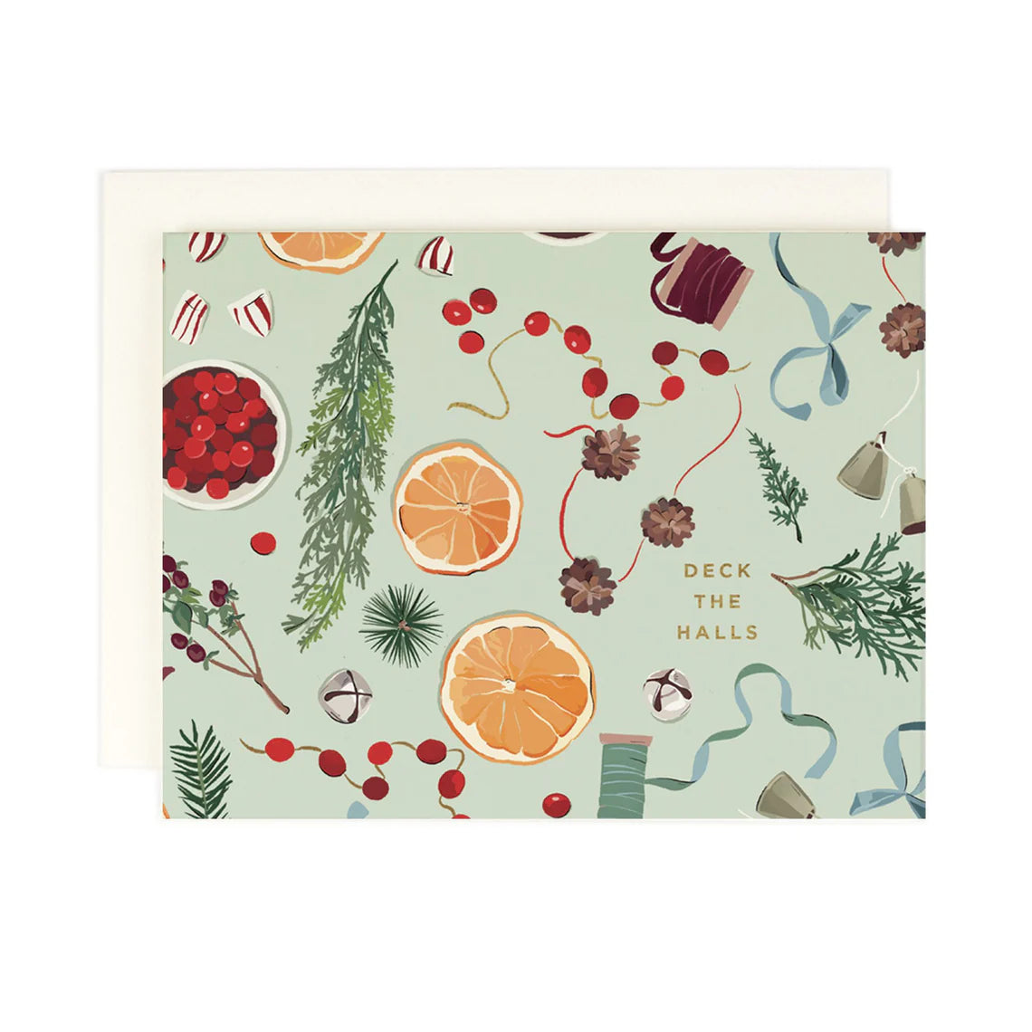 "Deck the Halls" Christmas Card