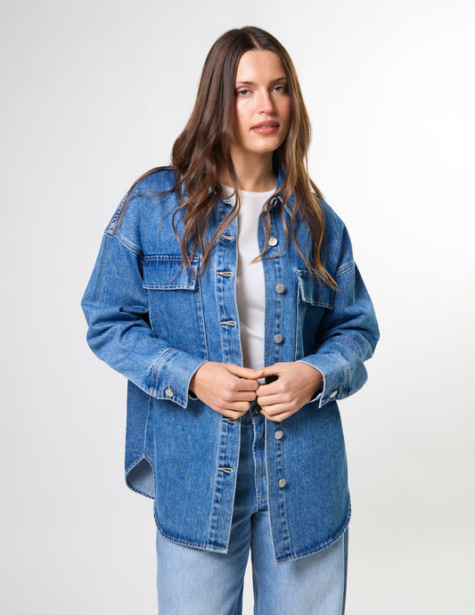 Marlow Shirt - Mid Wash