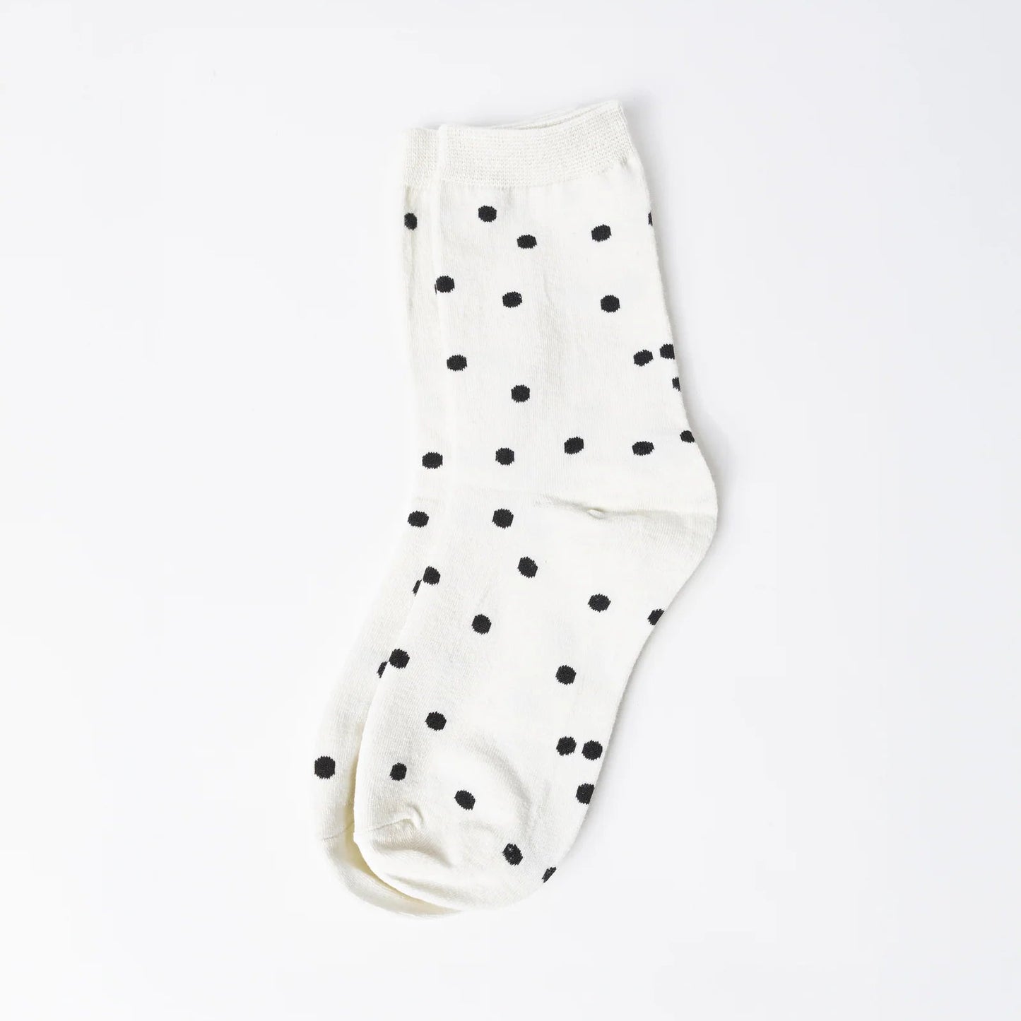 Black Polka Dot Socks