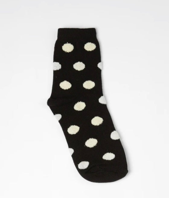 Sock Dots - Black