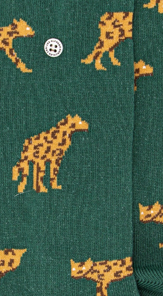 Jaguar Green Socks