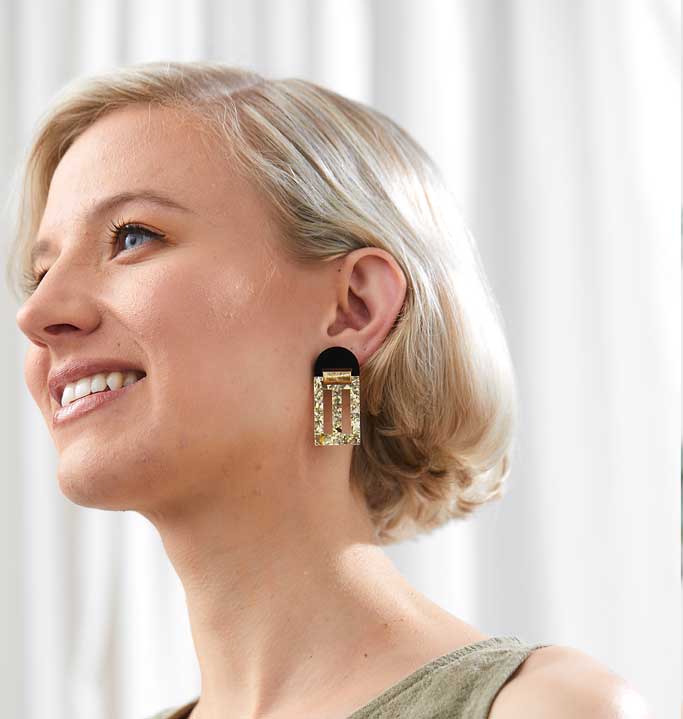 Column Earrings