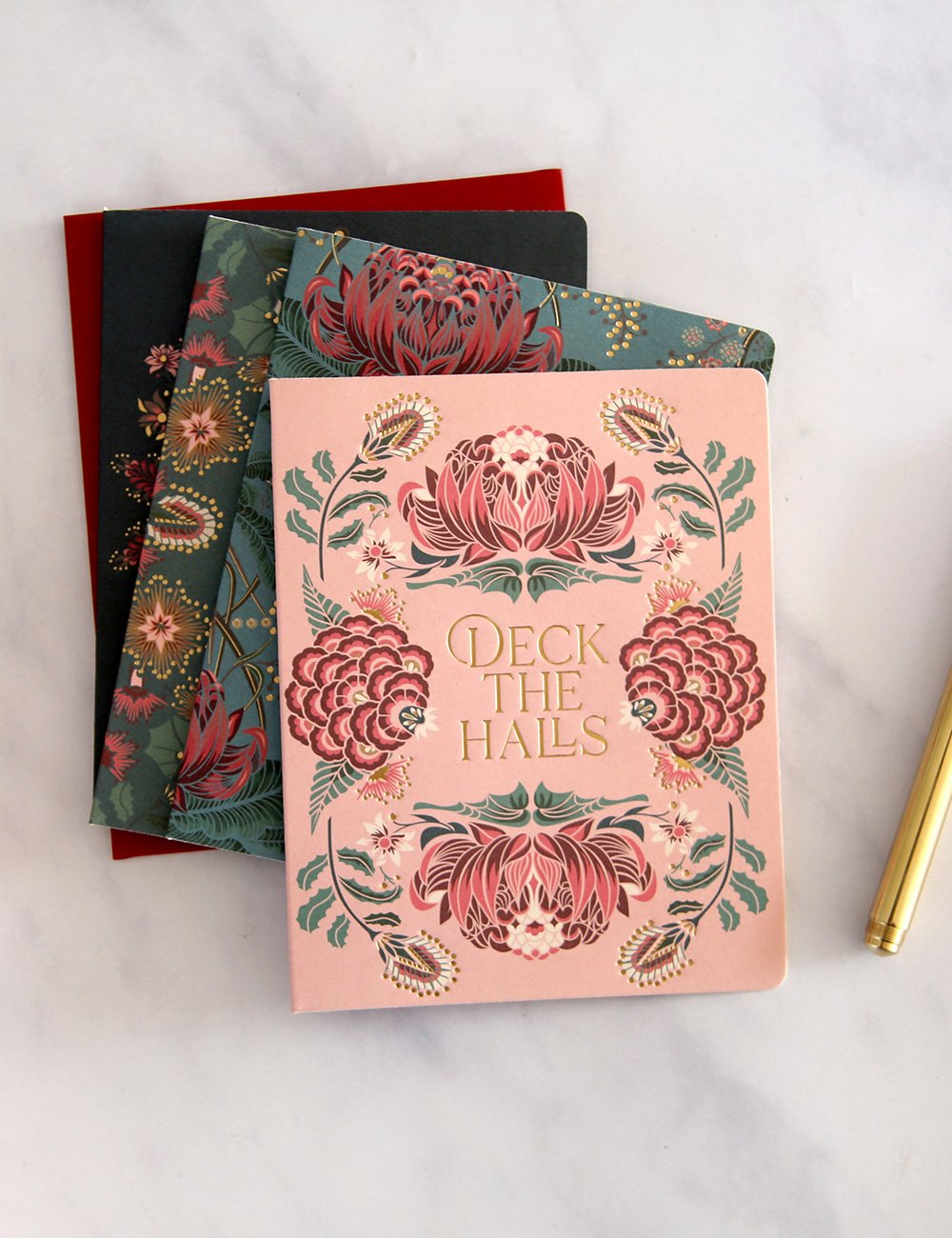 'Deck the Halls' Card