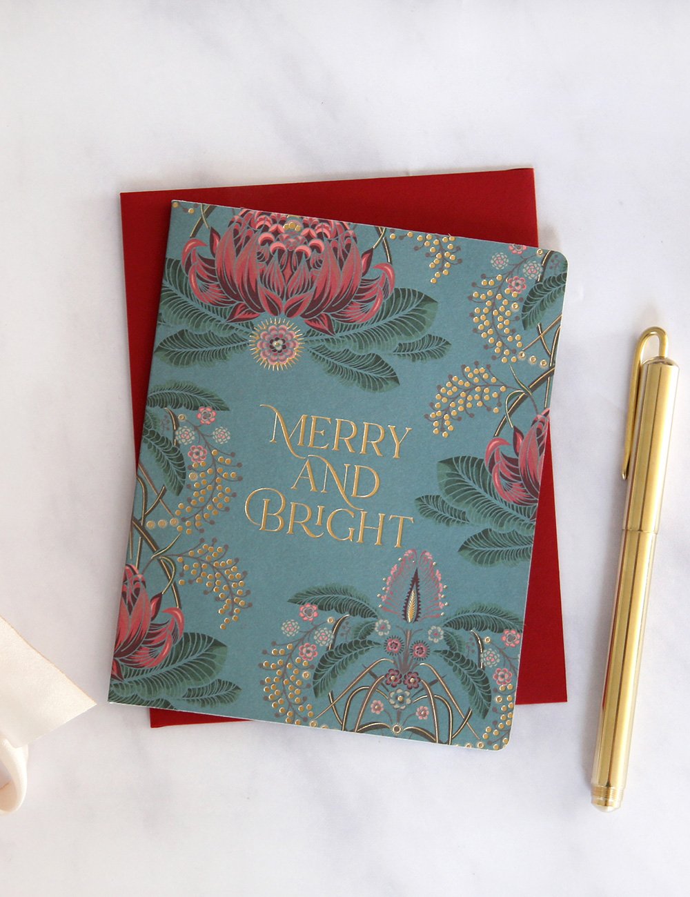'Merry & Bright' Card