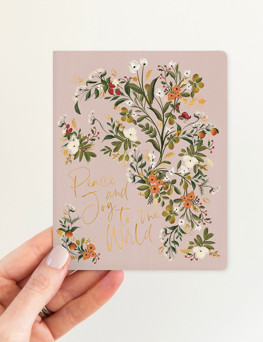 Blush Christmas Card Boxset 10pk
