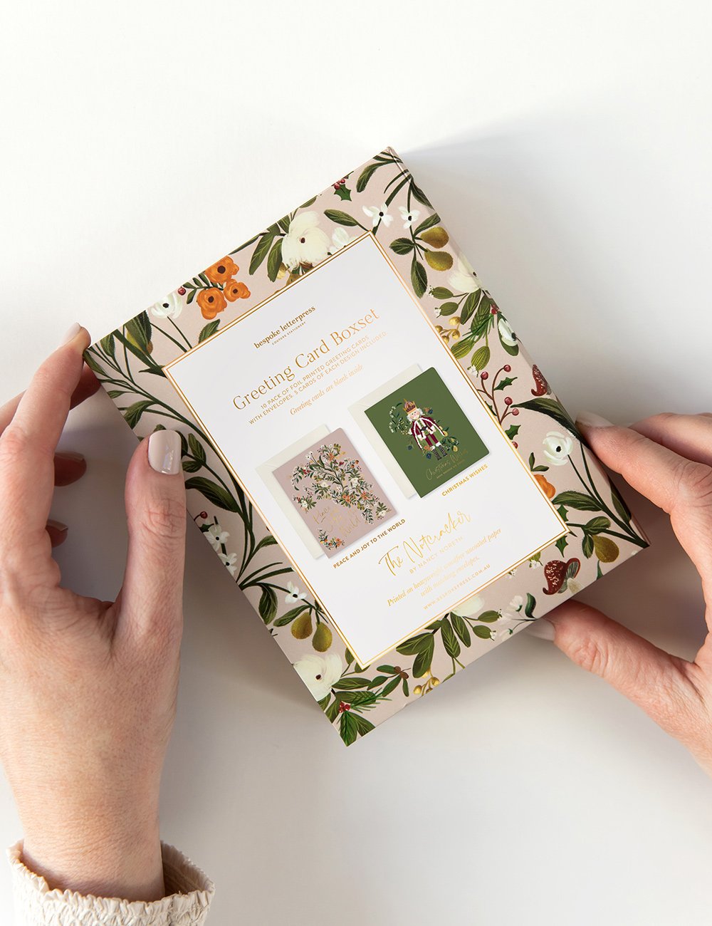Blush Christmas Card Boxset 10pk