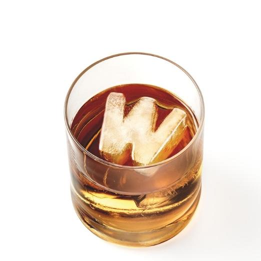 W is for Whisky Ice Cube Tray