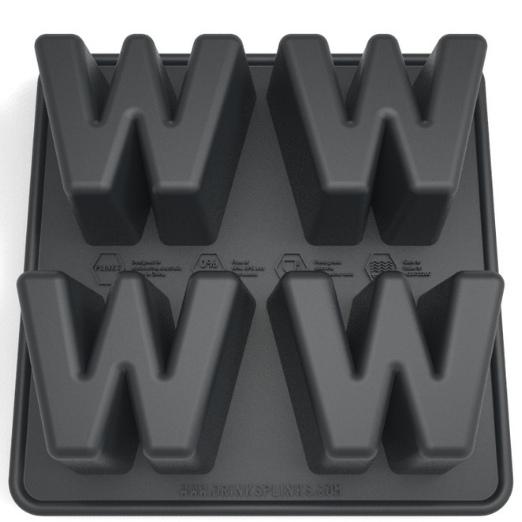 W is for Whisky Ice Cube Tray
