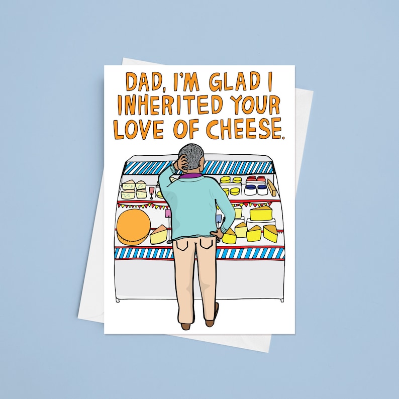 Dad Love of Cheese Card