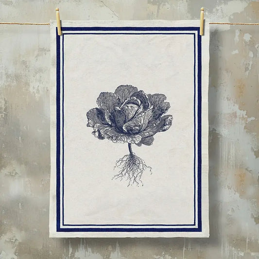 Botanic Kitchen Towel - Cabbage