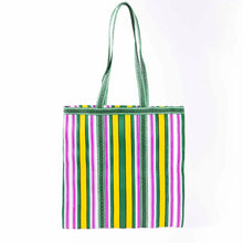 Load image into Gallery viewer, Biarritz Yellow &amp; Green Tote