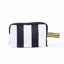 Load image into Gallery viewer, Deauville Cream &amp; Black Toiletry Bag