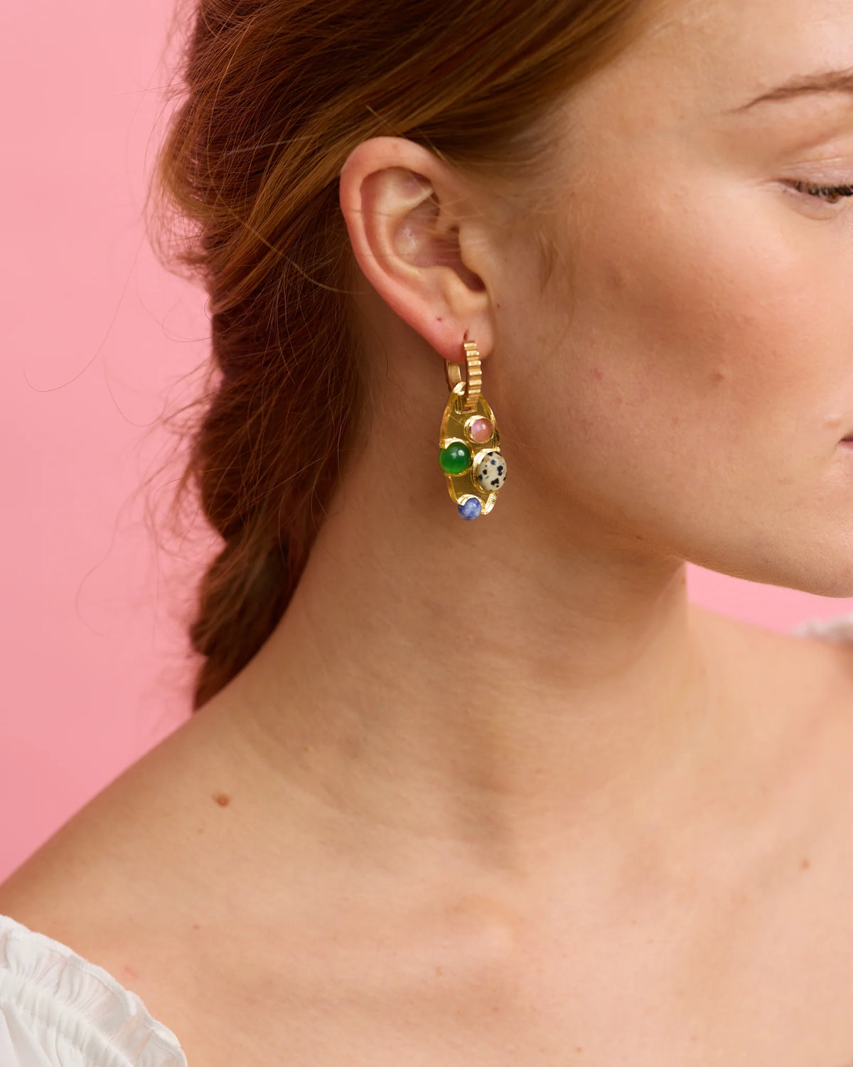 Athena Earrings- Gold