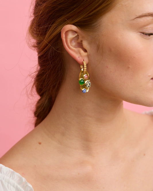 Athena Earrings- Gold