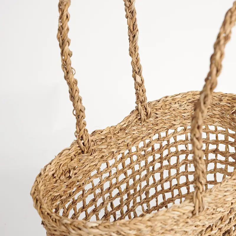 Umbria - Open Weave Seagrass Tote