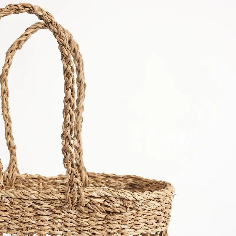 Umbria - Open Weave Seagrass Tote