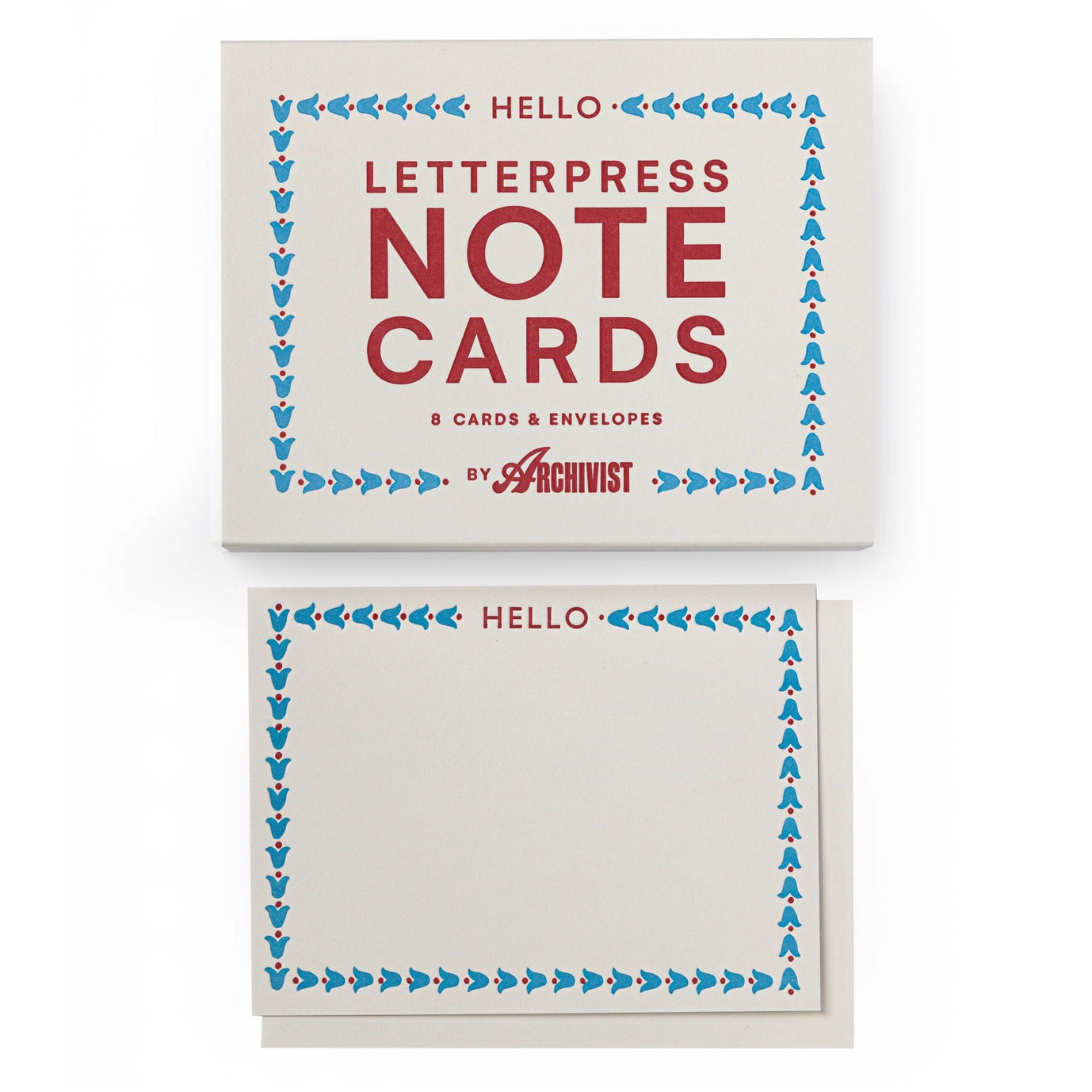 Hello Tulip Notecard Set (8 cards)