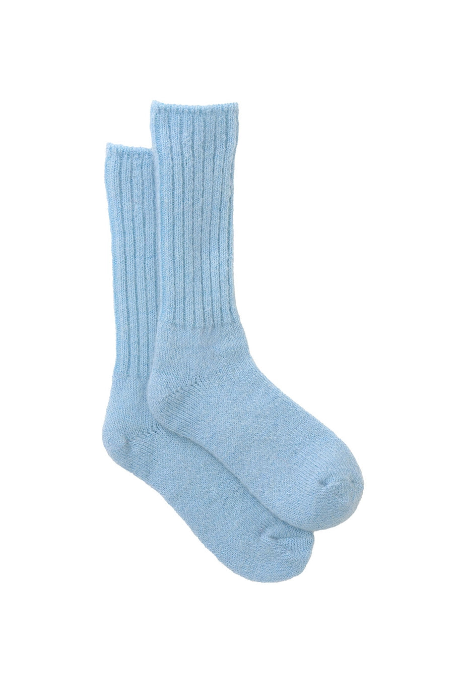 Mohair Socks - Sax