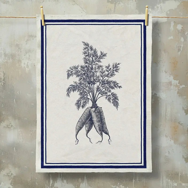 Botanic Kitchen Towel - Carrot
