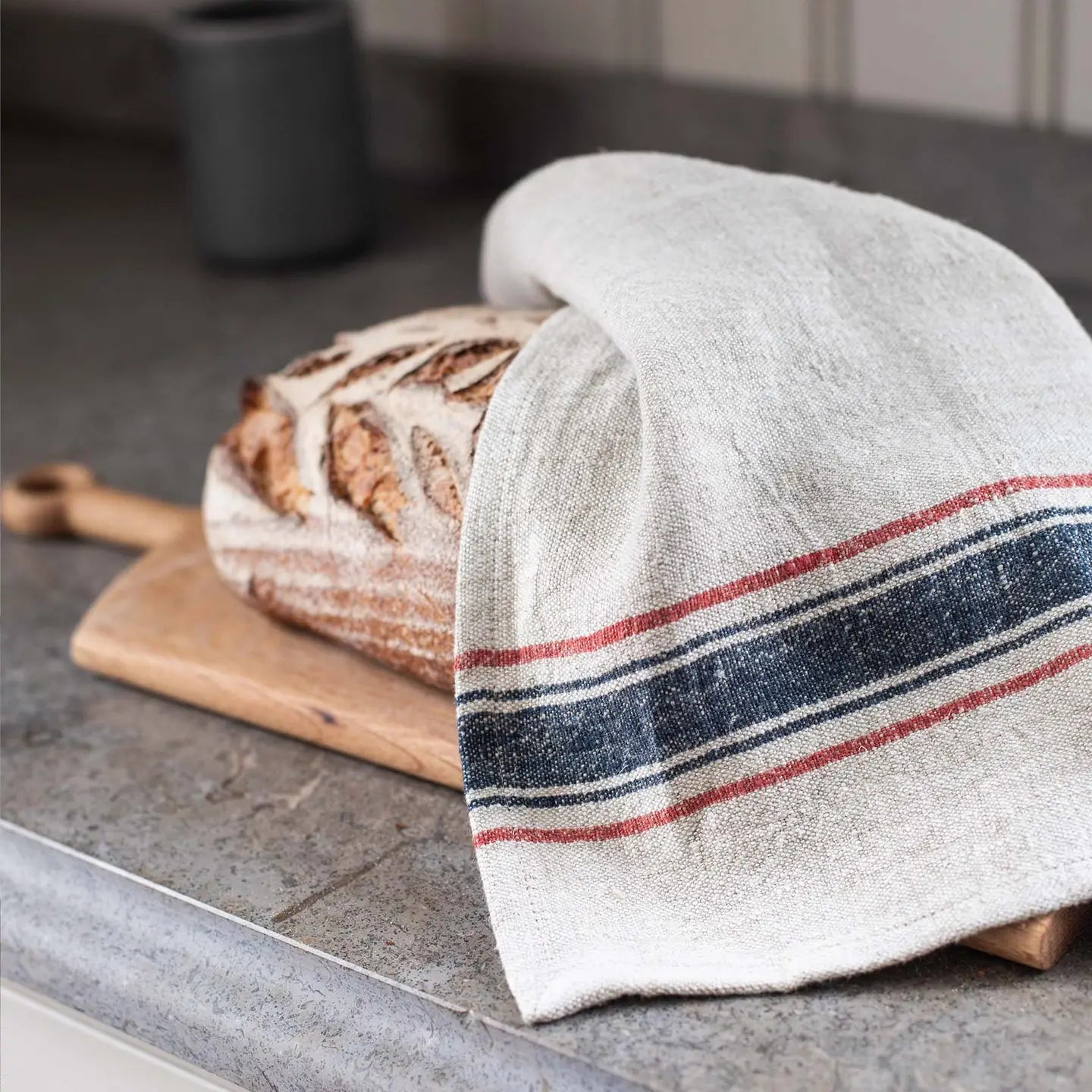 Astrid Napkin  - Navy (SINGLE NAPKIN)