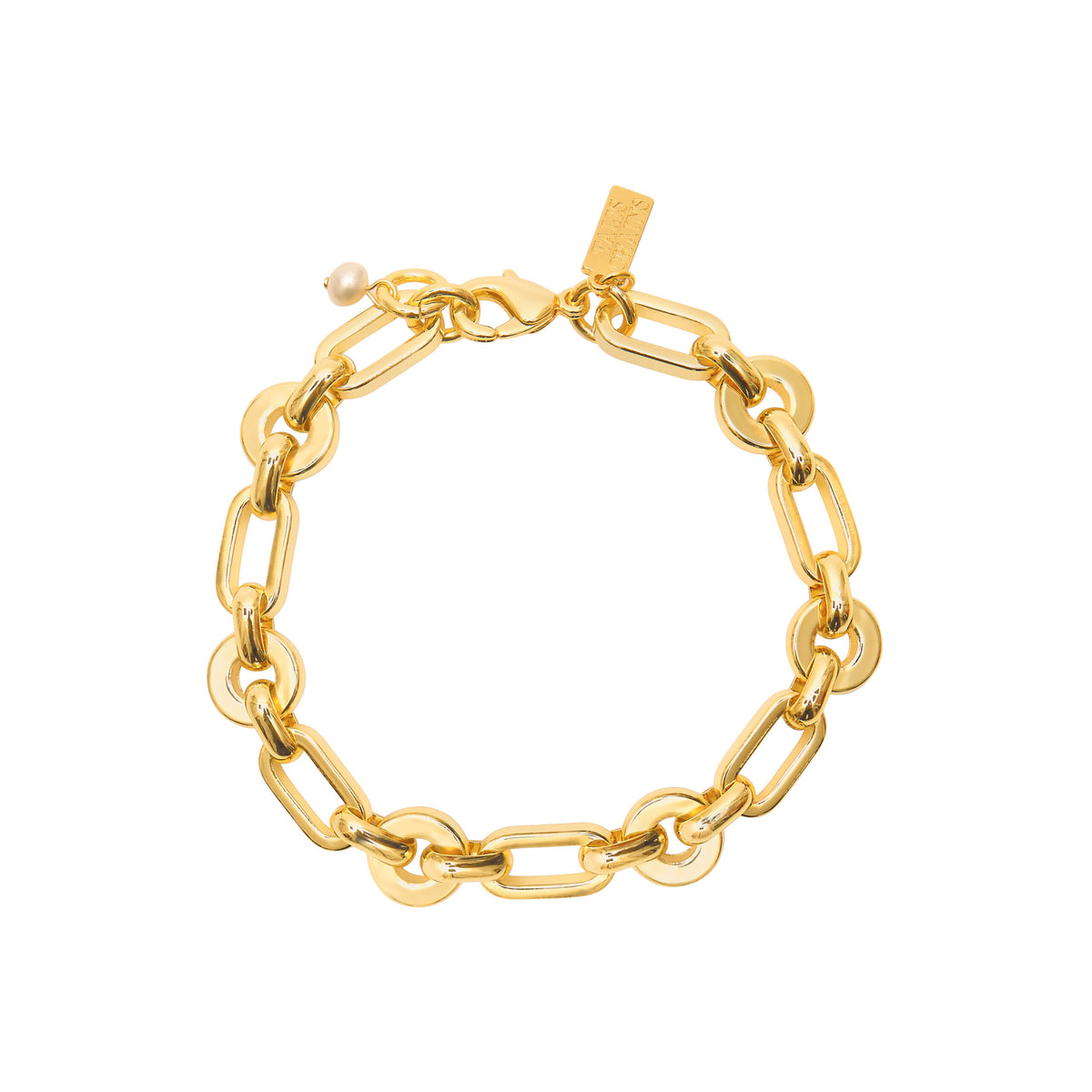 Chunky Link Bracelet- Gold