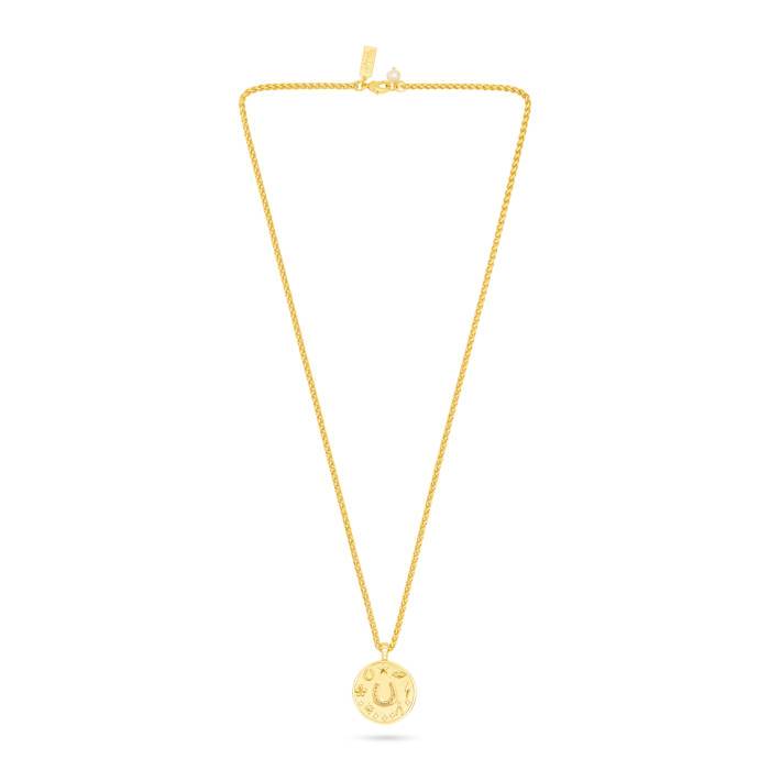 Lucky Amulet Pendant Necklace- Horse Shoe