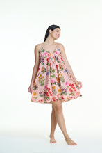 Load image into Gallery viewer, Arabella Pink Florals Short Nightie