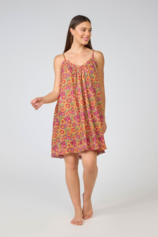 Arabella Sunflowers Short Nightie