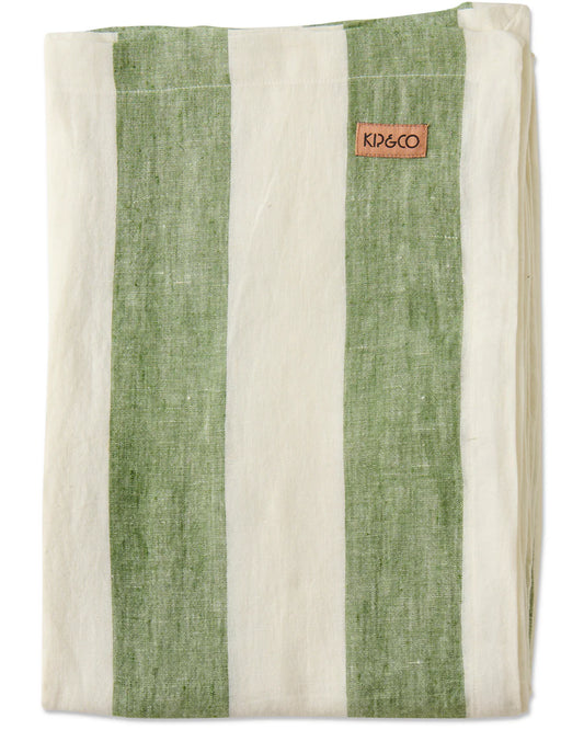 Moss Stripe Tablecloth Rectangular Standard