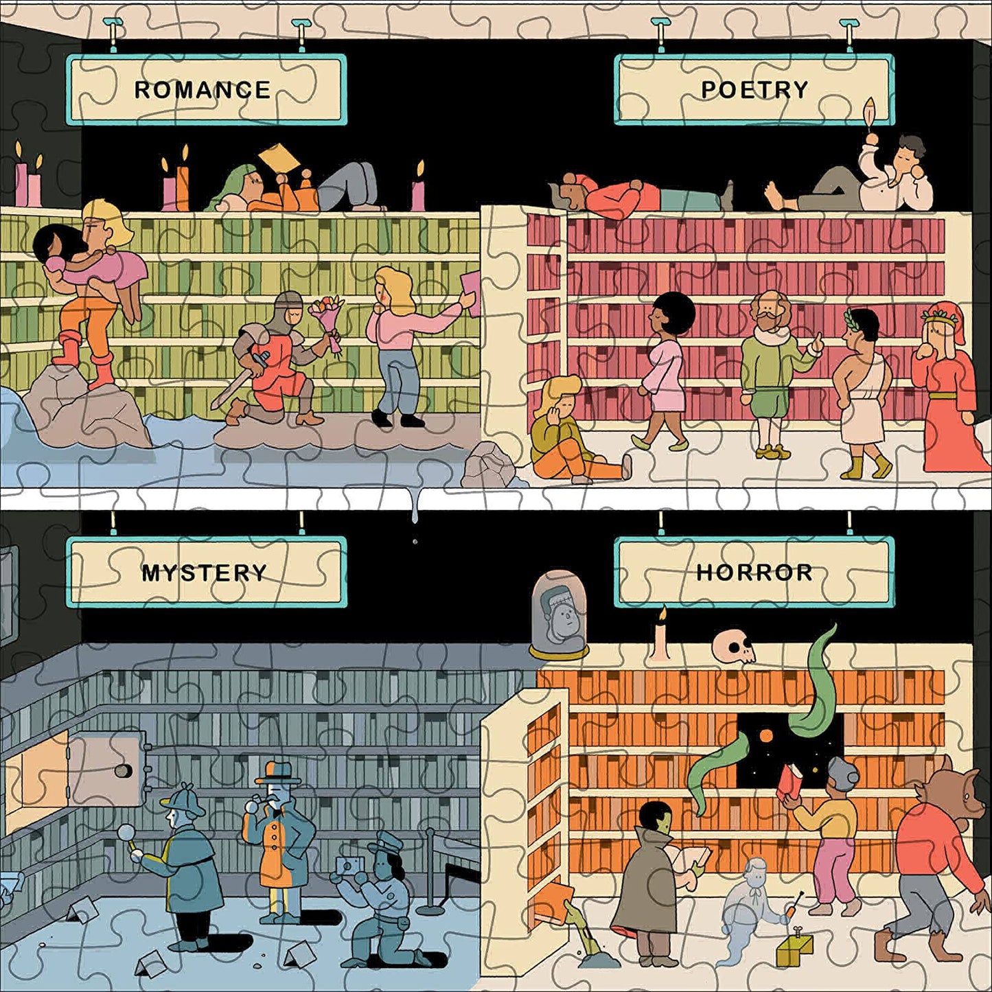 In the Bookstore Puzzle