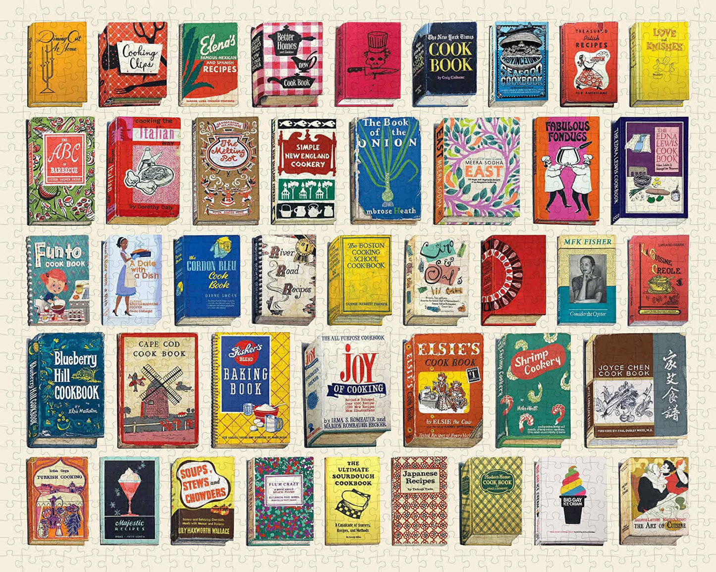 Classic Cookbooks Puzzle
