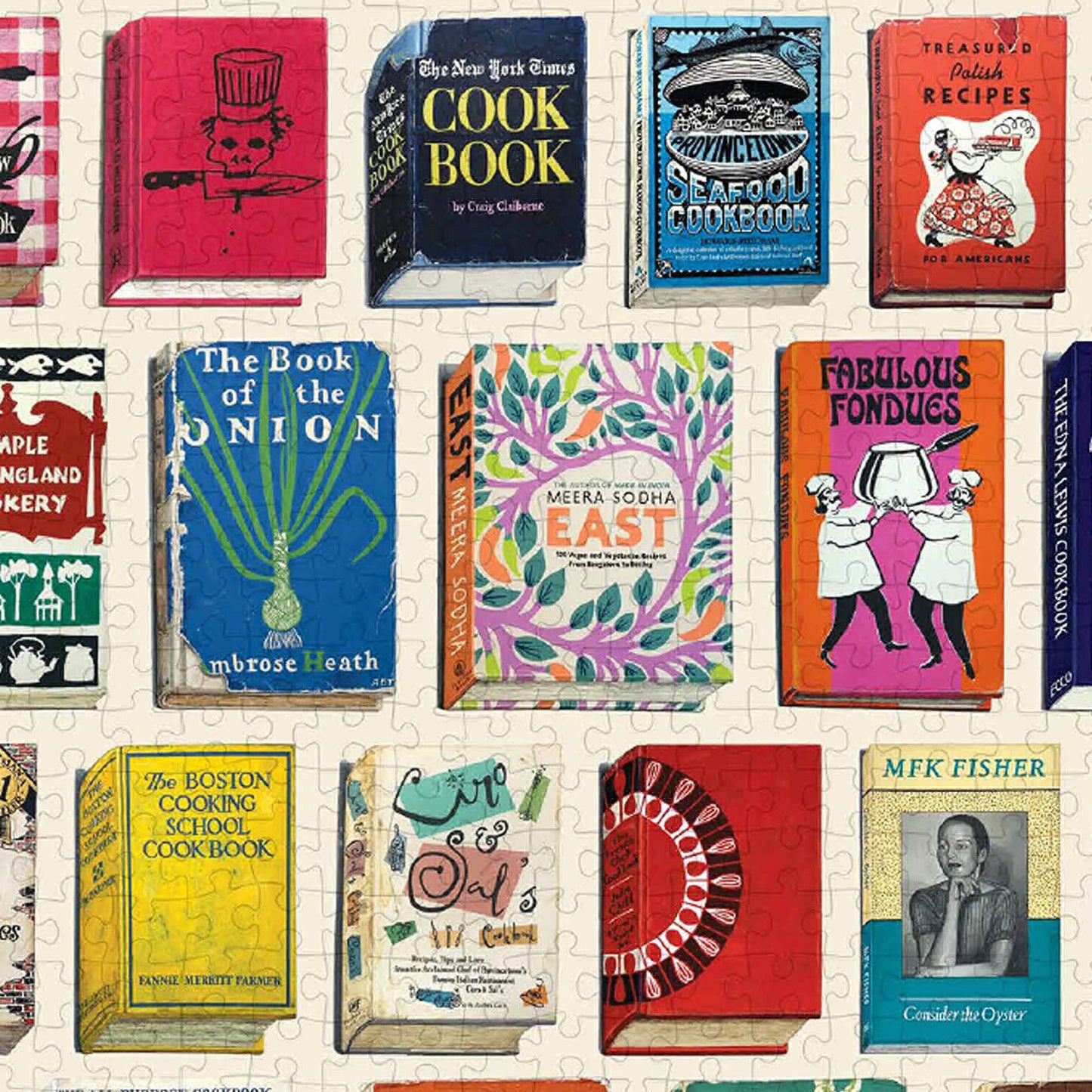 Classic Cookbooks Puzzle