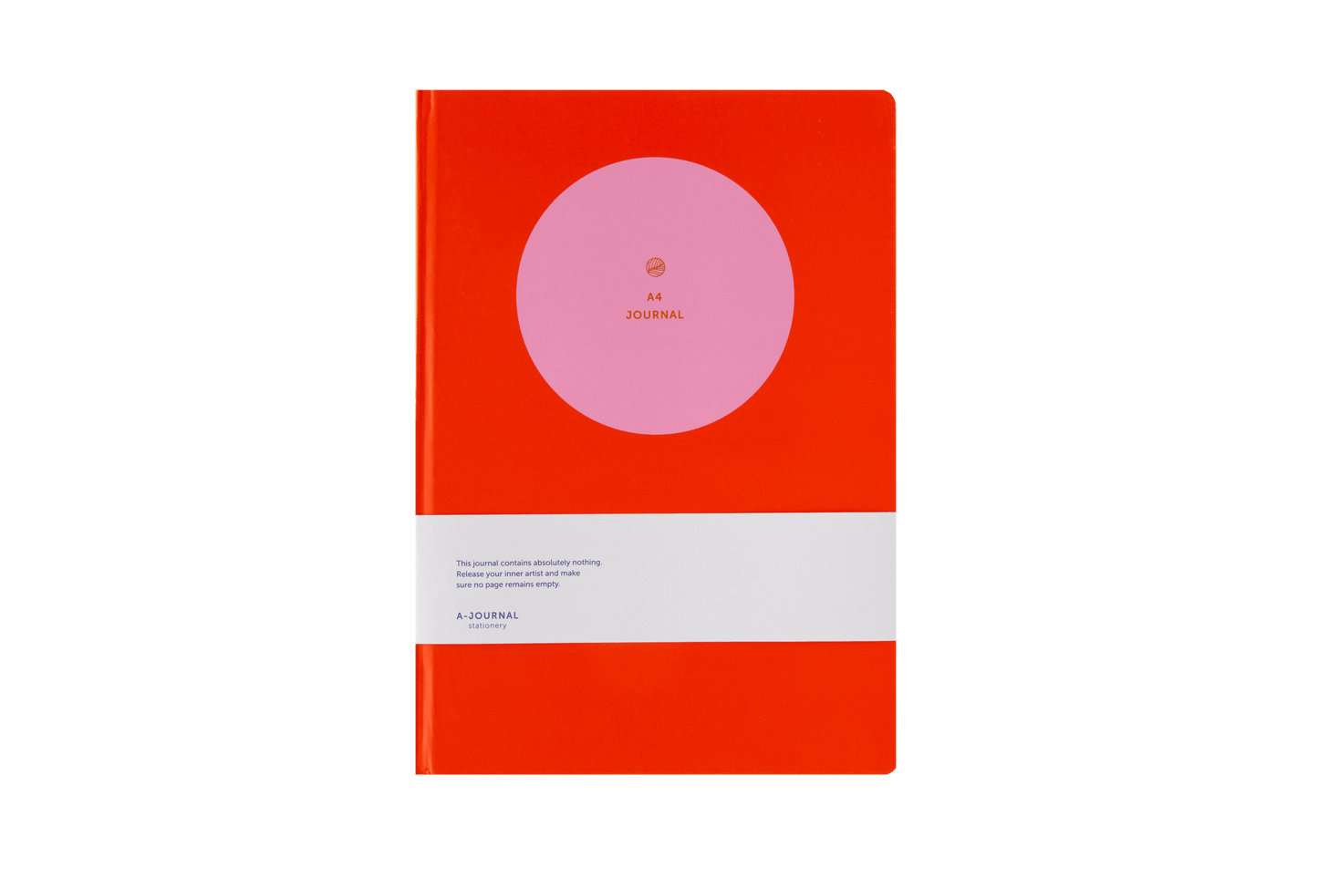 Sketchbook A4 - Circle Pink & Red