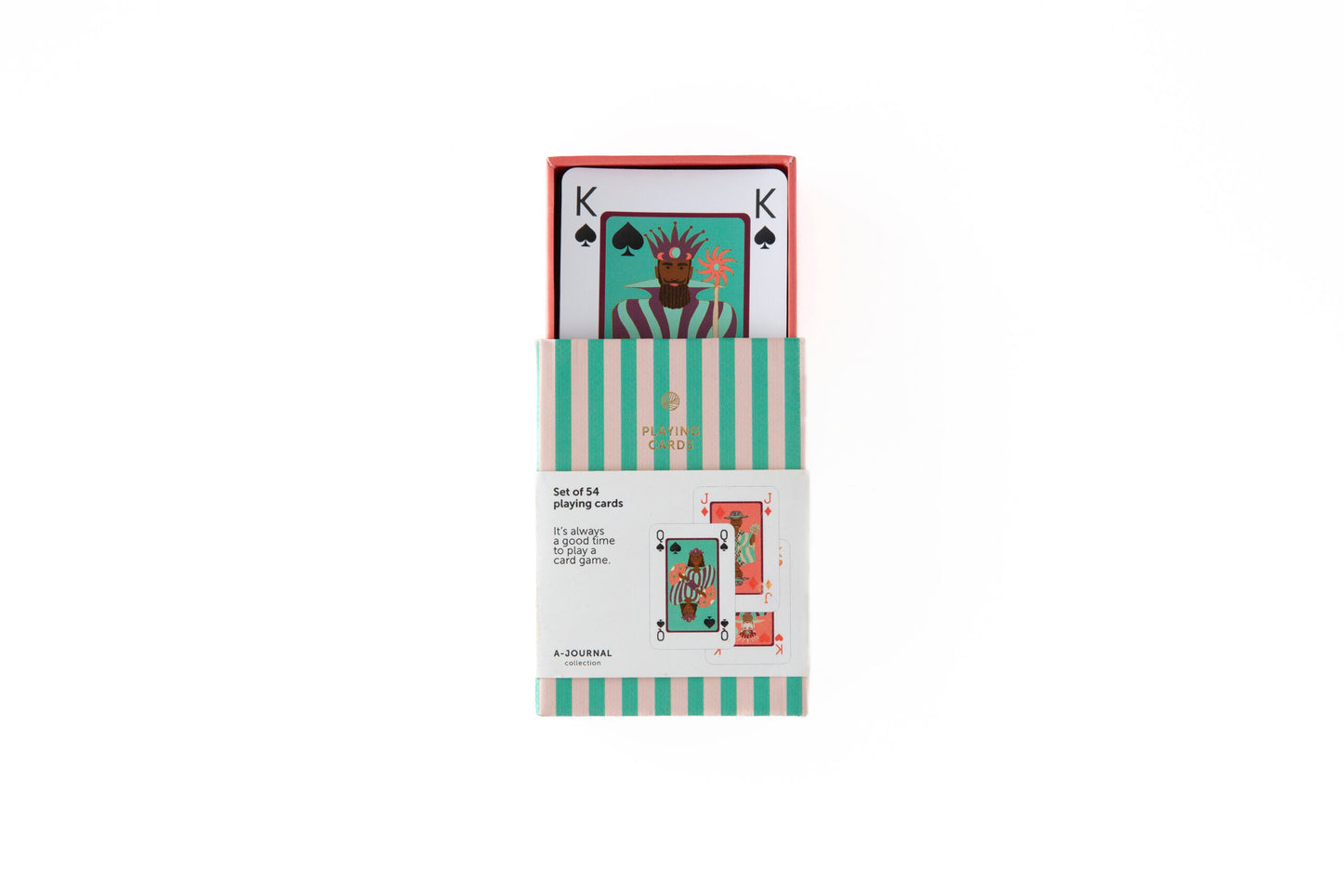 Playing Cards – Stripes Green