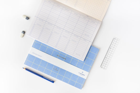 Deskplanner - Lavender Blue