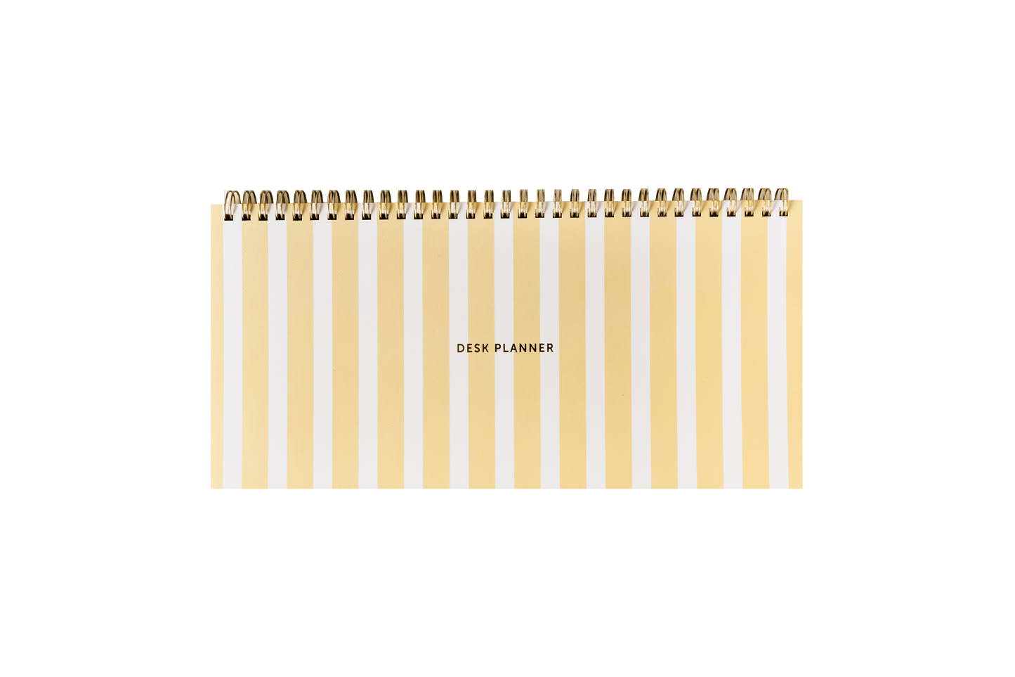 Fabrique Deskplanner - Stripes Yellow