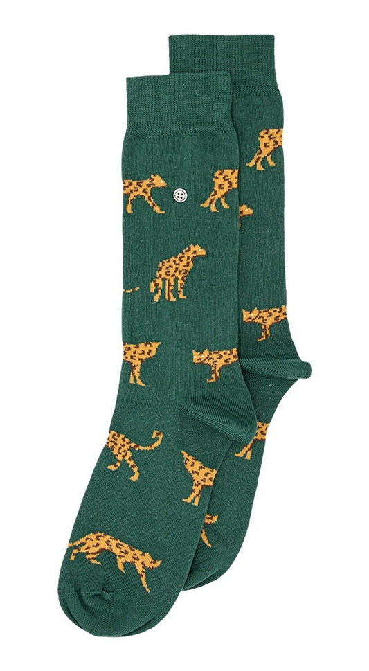 Jaguar Green Socks